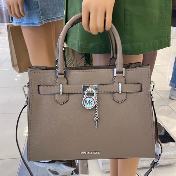 MICHAEL KORS HAMILTON MEDIUM SATCHEL 
 COLOR: Dusk 
NWT - Picture 15 of 16